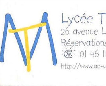 Boite d'allumettes Lycée Théodore Monod