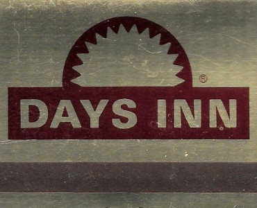 Pochette d'allumettes Days Inn