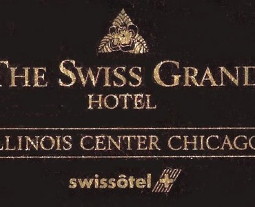 Boite d'allumettes Swisshôtel Chicago