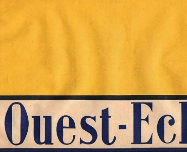 Calot papier L'Ouest-Eclair (02)