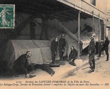 Carte Postale Sapeurs-Pompiers (02)