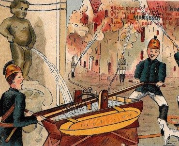 Carte Postale Sapeurs-Pompiers (05)