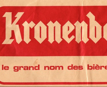 Calot papier Kronenbourg