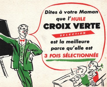 Buvard Croix Verte