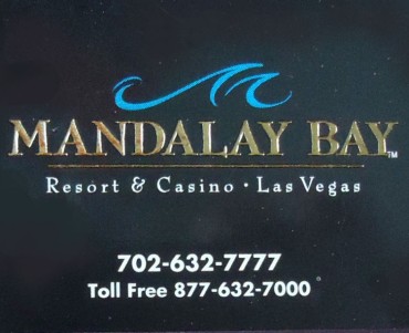 Pochette d'allumettes Mandalay Bay