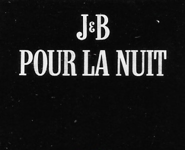 Pochette d'allumettes J&B