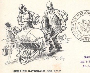 Carte Philatélique Semaine Nationale des PTT