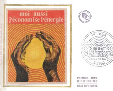 Enveloppe Philatélique Economies d'énergie