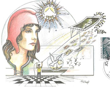 Carte Philatélique Journée du timbre 1995