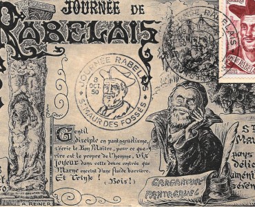 Carte Philatélique Journée de Rabelais