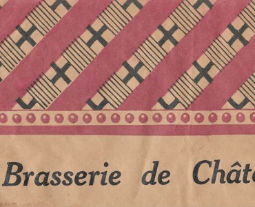 Calot papier Brasserie de Châteauroux (01)