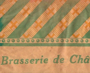 Calot papier Brasserie de Châteauroux (02)