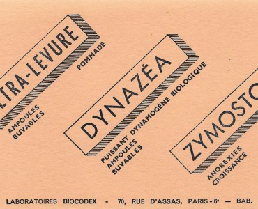 Buvards Biocodex