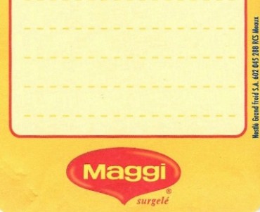 Bloc-notes Maggi