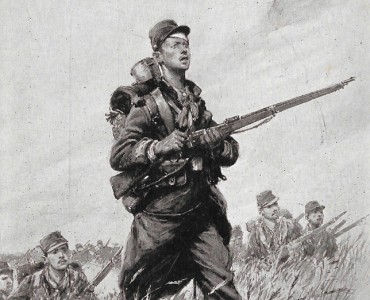 Carte Postale Au Combat (02)
