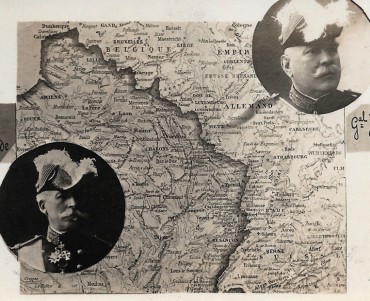 Carte Postale Généraux d'Amade et Joffre