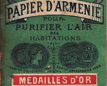 Carnet à feuilles Papier d'Arménie (01)