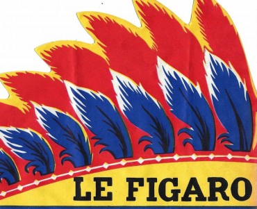 Calot papier Le Figaro