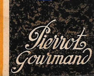 Calendrier 1938 Pierrot Gourmand