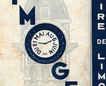 Calendrier 1938 Foire de Limoges