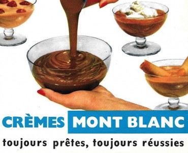 Notice Crème Mont Blanc