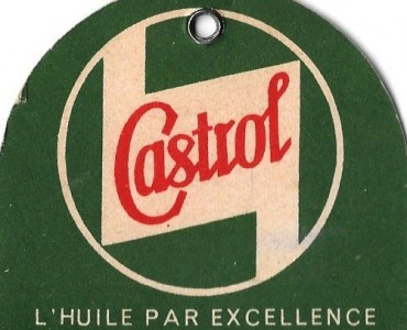Etiquette de vidange Castrol