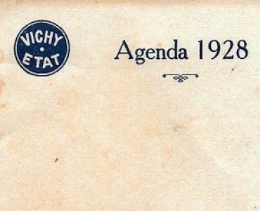 Agenda 1928 Vichy-Etat
