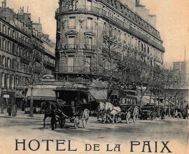Carte Postale Hôtel de La Paix