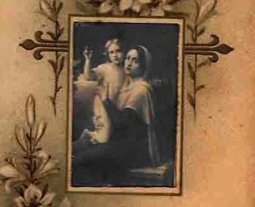 Calendrier 1912 de la Sainte Vierge