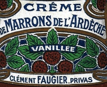 Calendrier 1930 Marrons de l'Ardèche