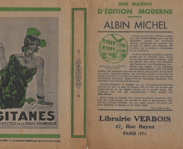 Protège-livre Albin Michel/Seita