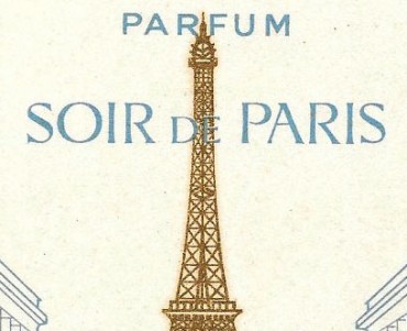 Carte Parfumée Bourjois 1968
